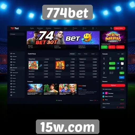 Novas funcionalidades no site 774bet melhoram a experiência