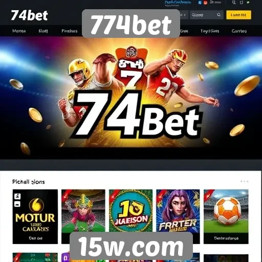 Experiência de usuário no site de jogos 774bet